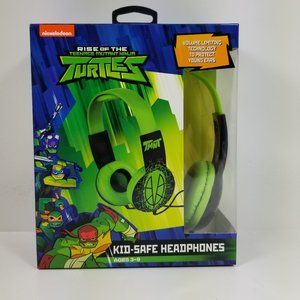 Teenage Mutant Ninja Turtles Kid safe headphones IN BOX Nickelodeon